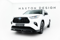 Toyota Highlander Mk4 2019+ Frontsplitter / Frontläpp V.2 Maxton Design